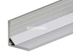 LZ5050 Chemical Polishing Aluminum Extrusion Profile R Shaped