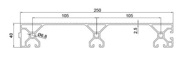 Pedale Profiles-Tb-40250
